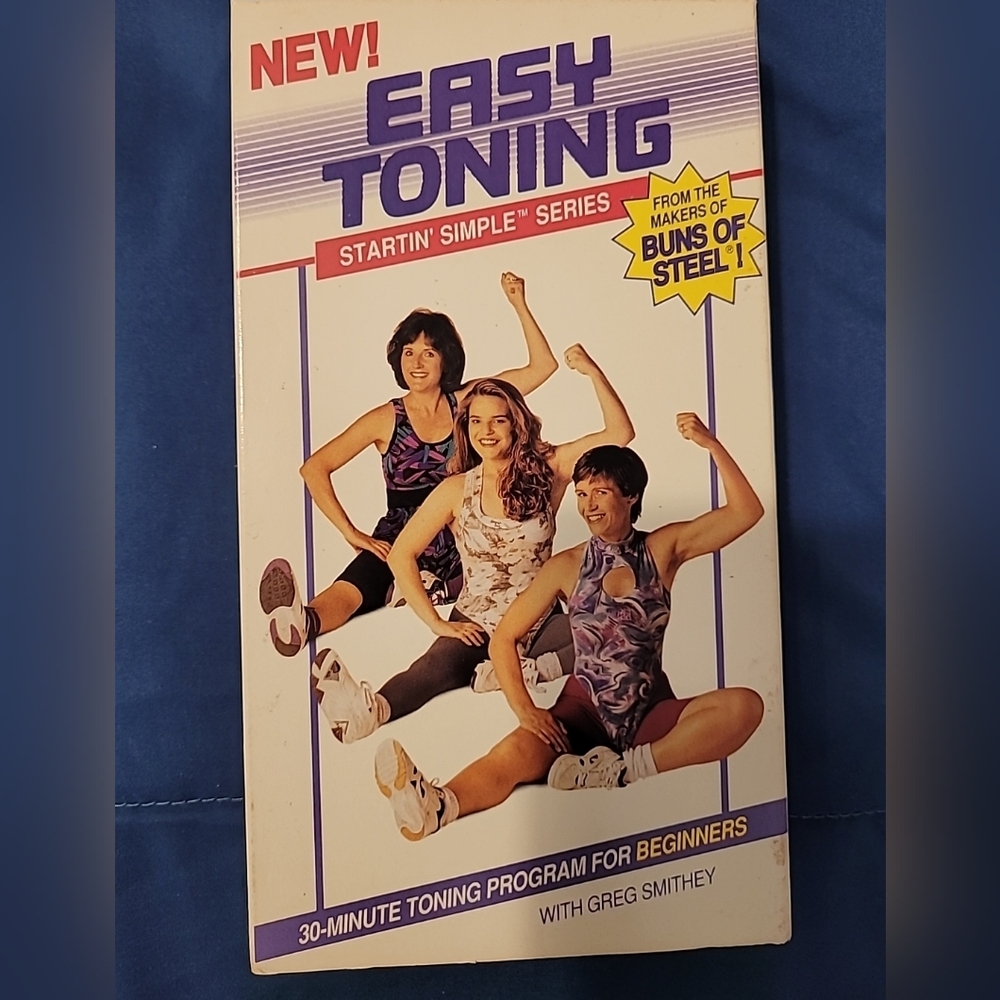 Easy Toning VHS Workout Tape